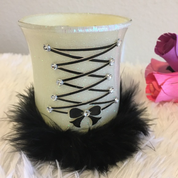 Other - Holder Makeup 💄 Brushes Glitter ✨ Cups Glass
